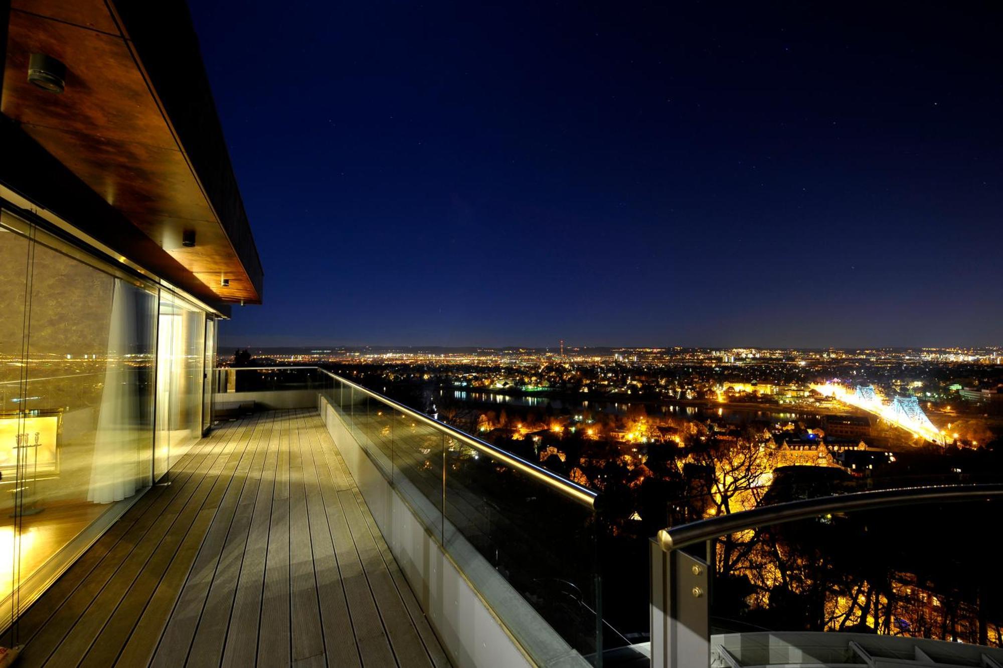 Villa Via Lapis - Panoramablick Ueber Dresden - Garten - Pool - Sauna - Luxus 外观 照片