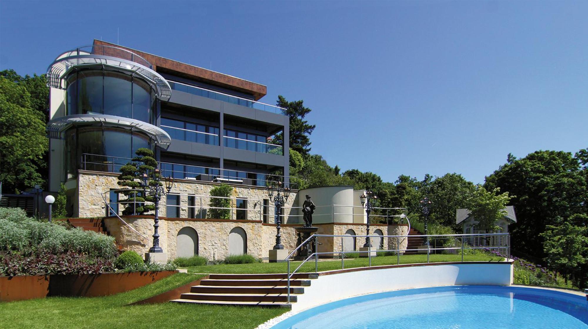 Villa Via Lapis - Panoramablick Ueber Dresden - Garten - Pool - Sauna - Luxus 外观 照片